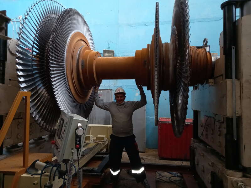 Балансировка ротора массой 16.200 кг