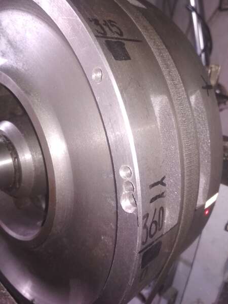 Балансировка ротора насоса на балансировочном станке