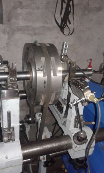 Балансировка ротора насоса на балансировочном станке