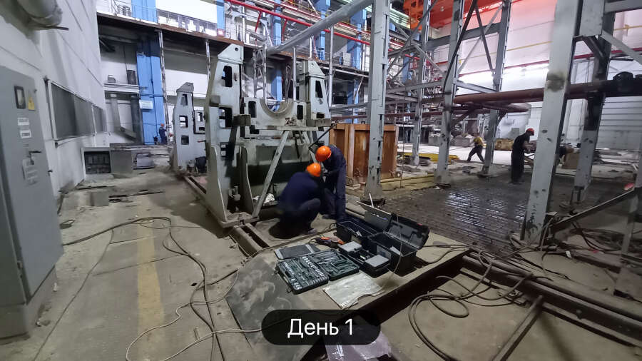 Модернизация балансировочного станка МС60