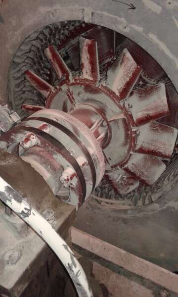 Вибродиагностика и динамическая балансировка двигателя СД3 1755