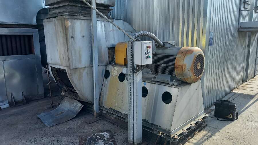 Динамическая балансировка вентилятора в собственных подшипниках без разборки