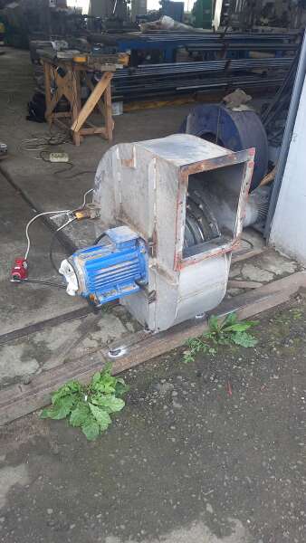 Вибродиагностика и динамическая балансировка вентилятора машины предварительной очистки КОМ 60