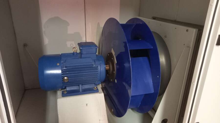 Вибродиагностика и динамическая балансировка двух приточных вентиляторов