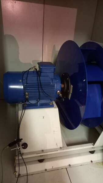 Вибродиагностика и динамическая балансировка двух приточных вентиляторов