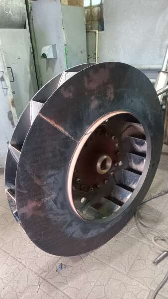 Балансировка и ремонт дымососа