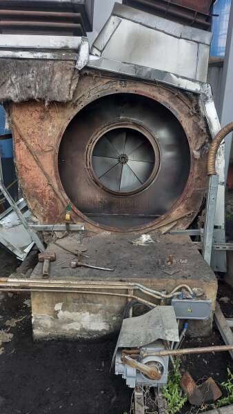 Балансировка и ремонт дымососа