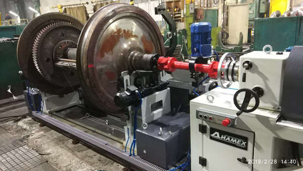 Балансировочные станки ВТЖ-3000 и ВТЖ-5000 для колесных пар железнодорожных вагонов и локомотивов